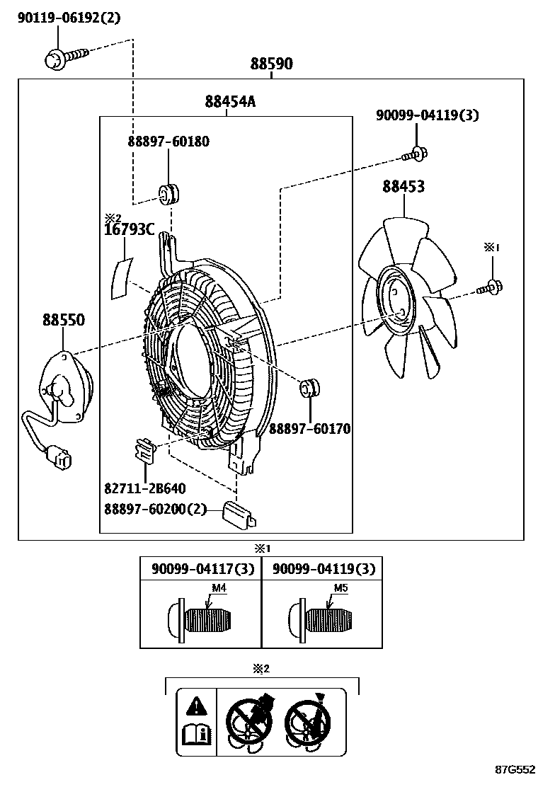 Parts diagram