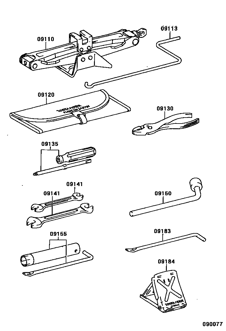 Parts diagram