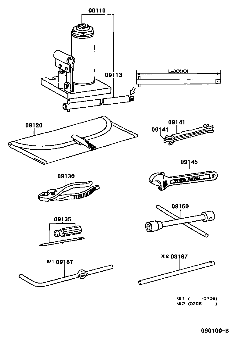Parts diagram