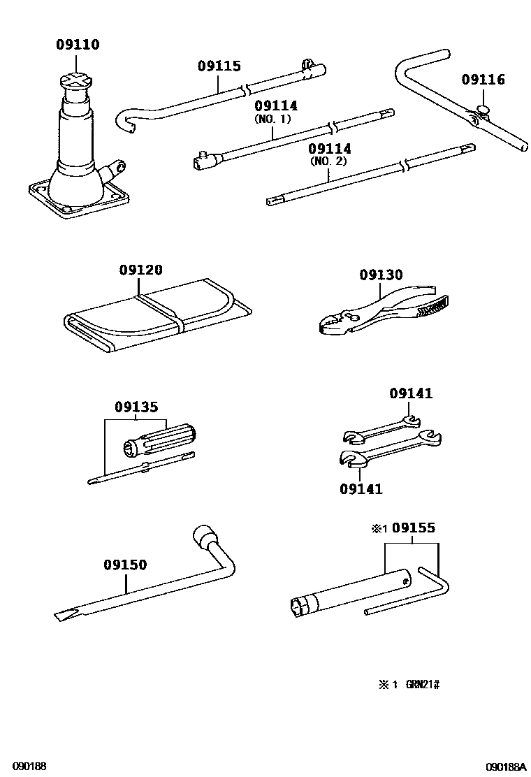 Parts diagram