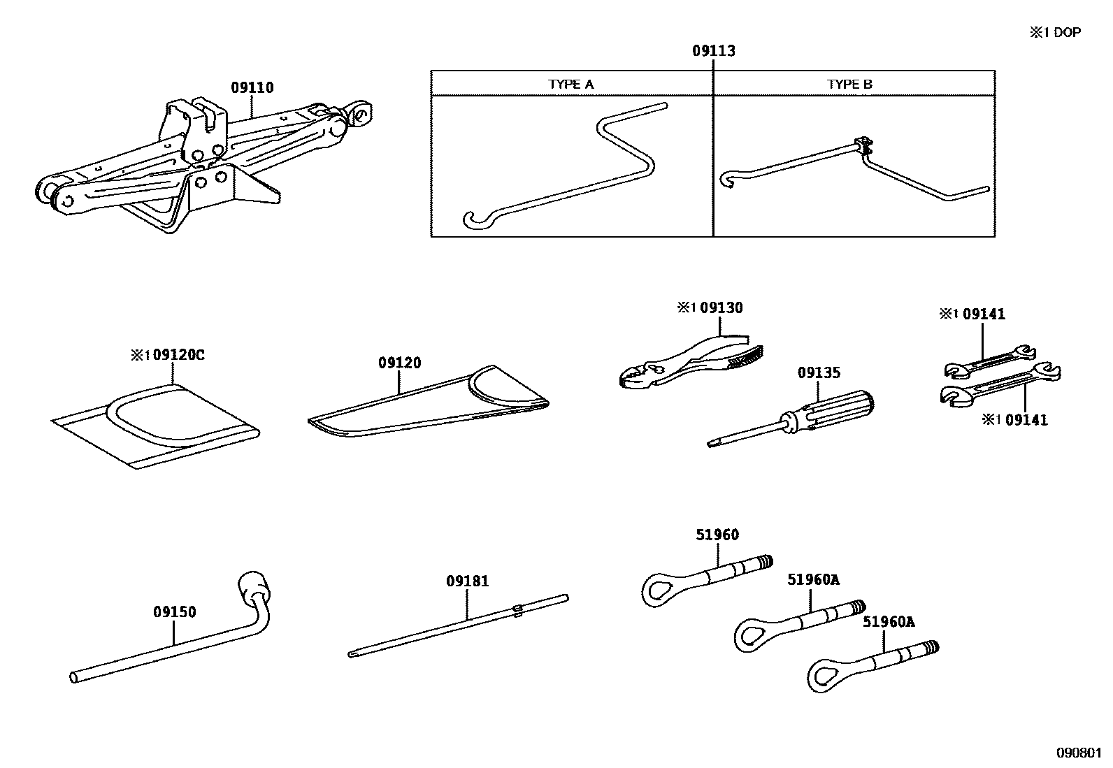 Parts diagram