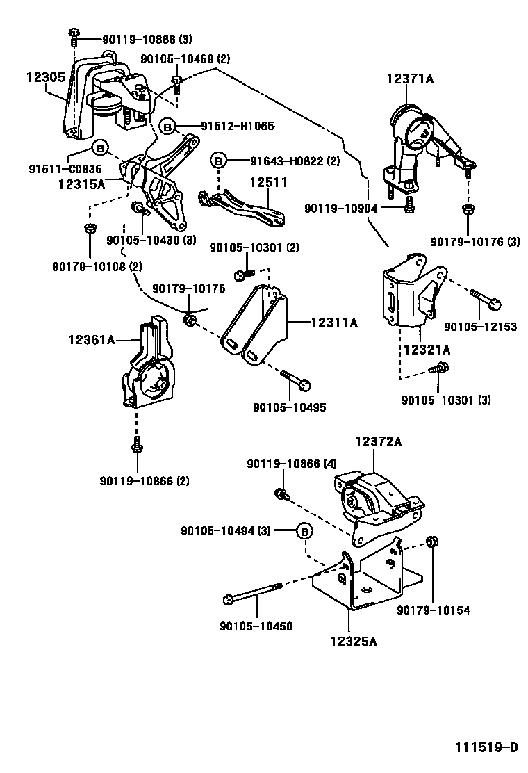 Parts diagram
