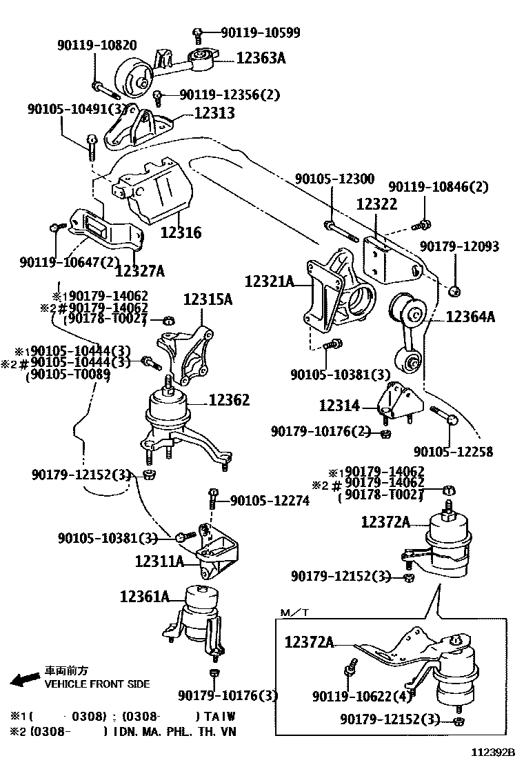 Parts diagram