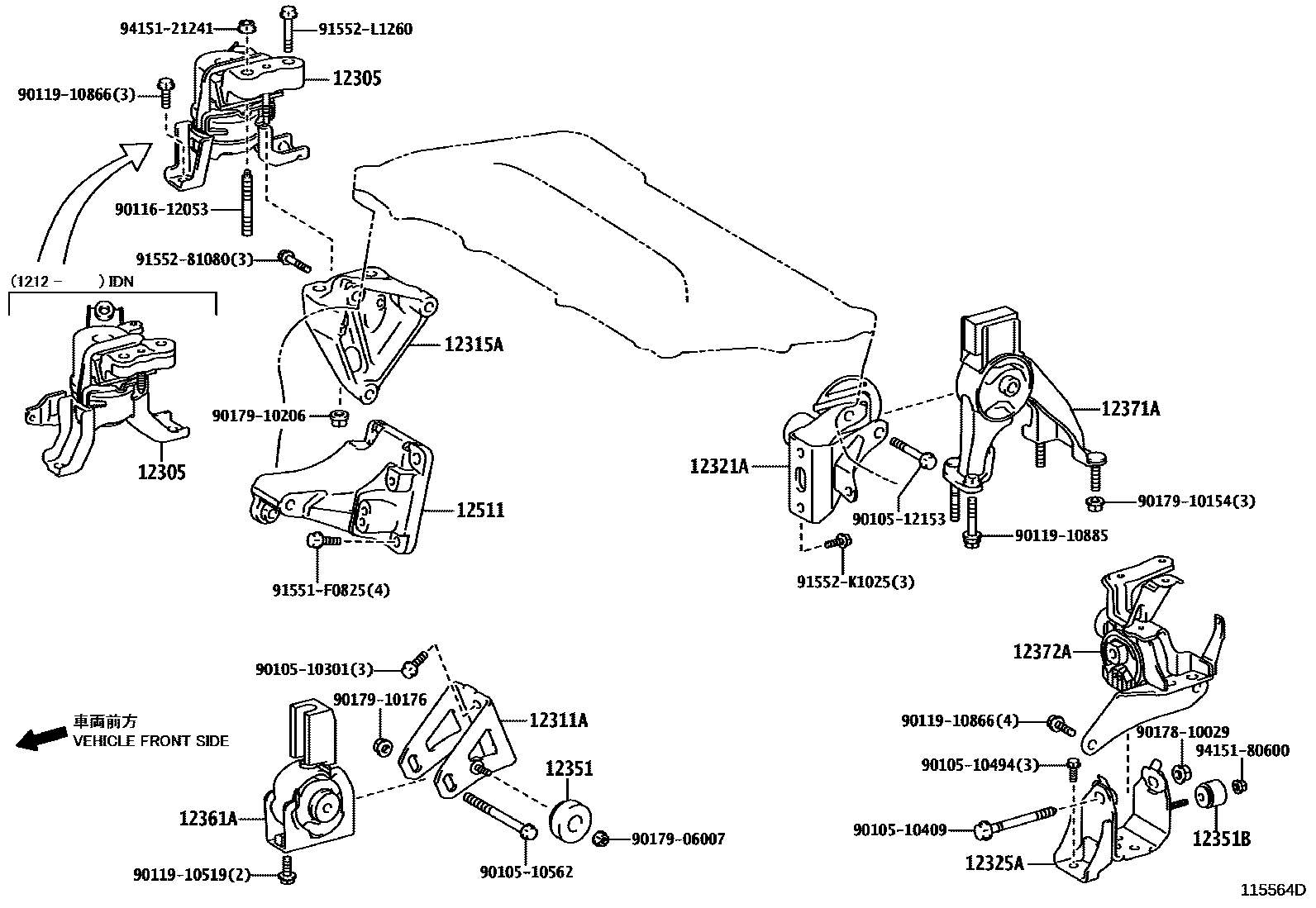 Parts diagram