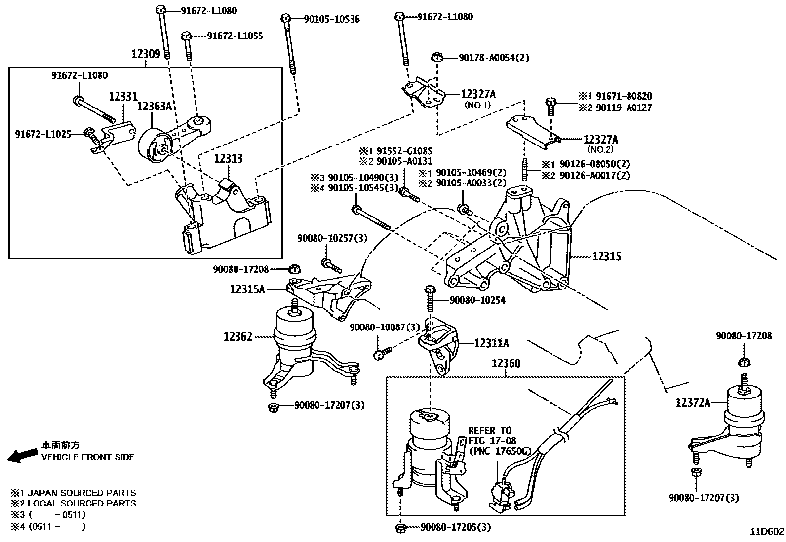 Parts diagram