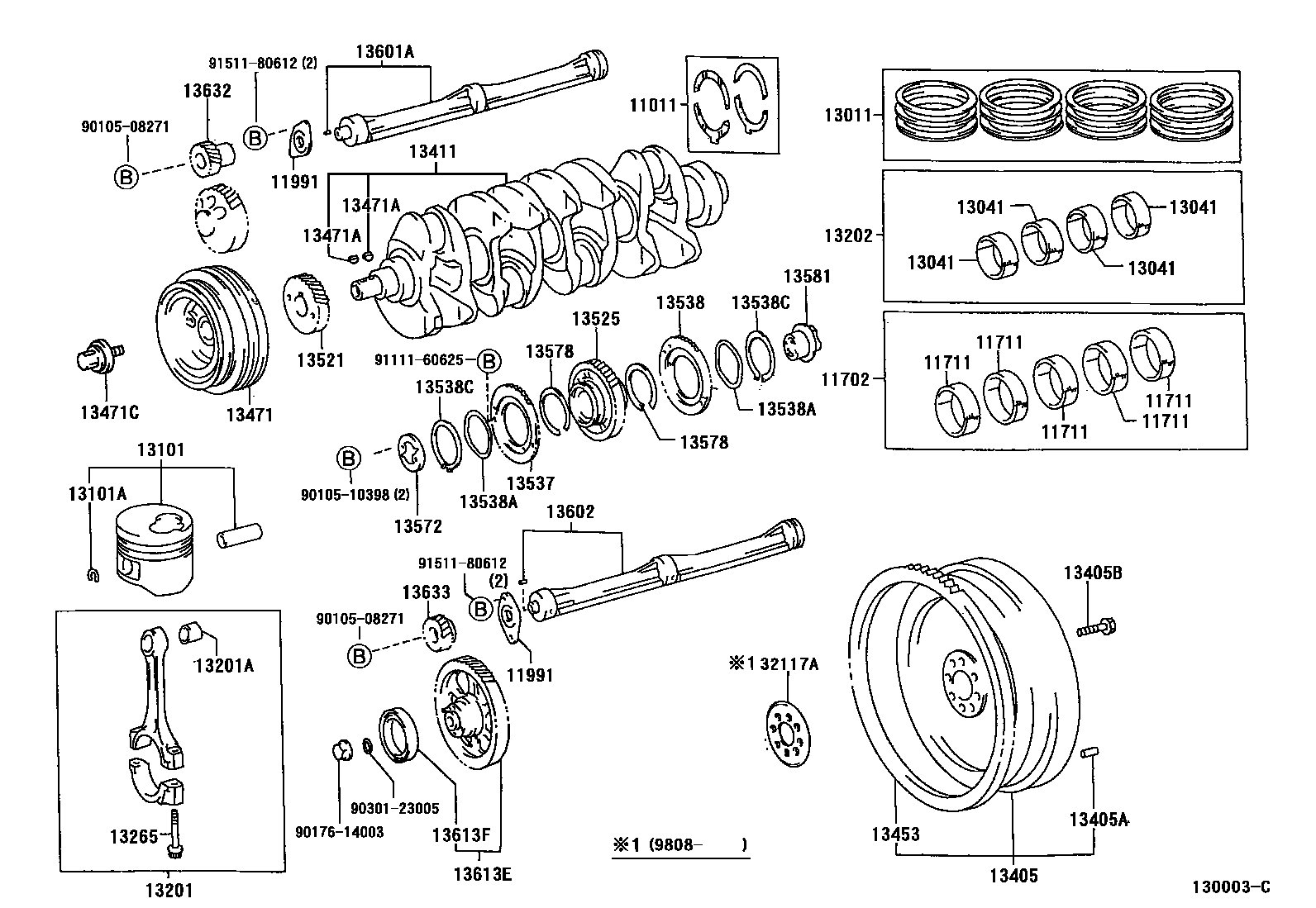 Parts diagram