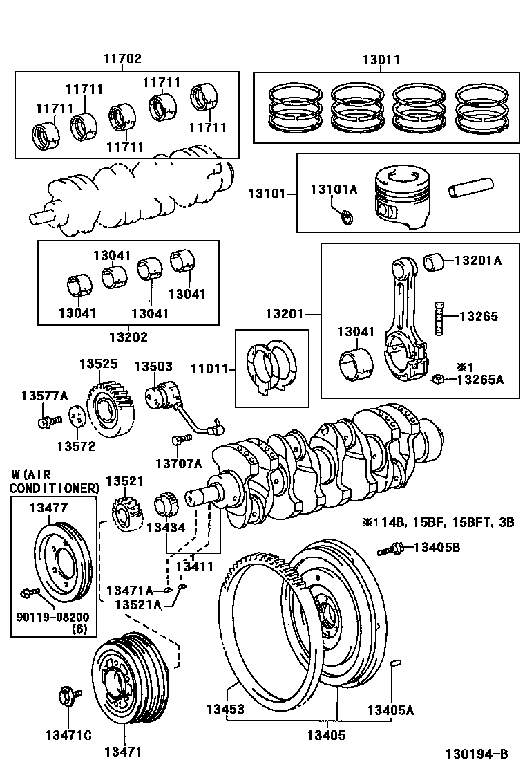 Parts diagram