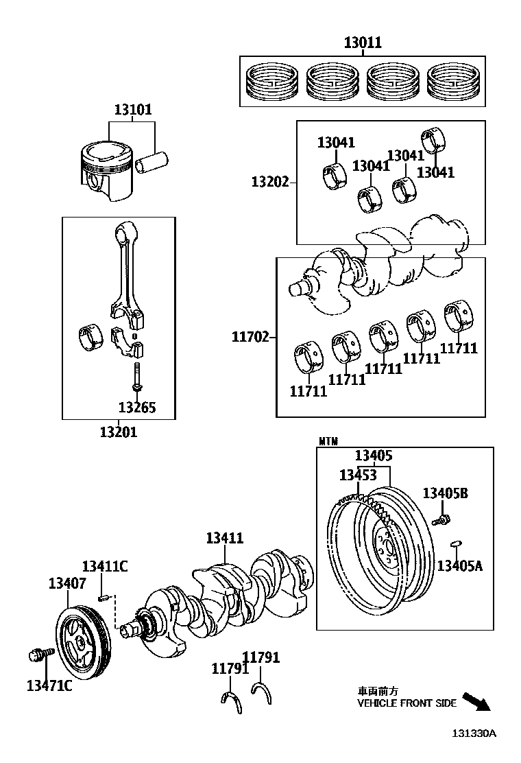 Parts diagram