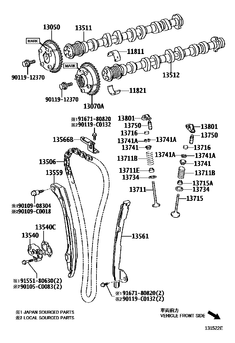 Parts diagram