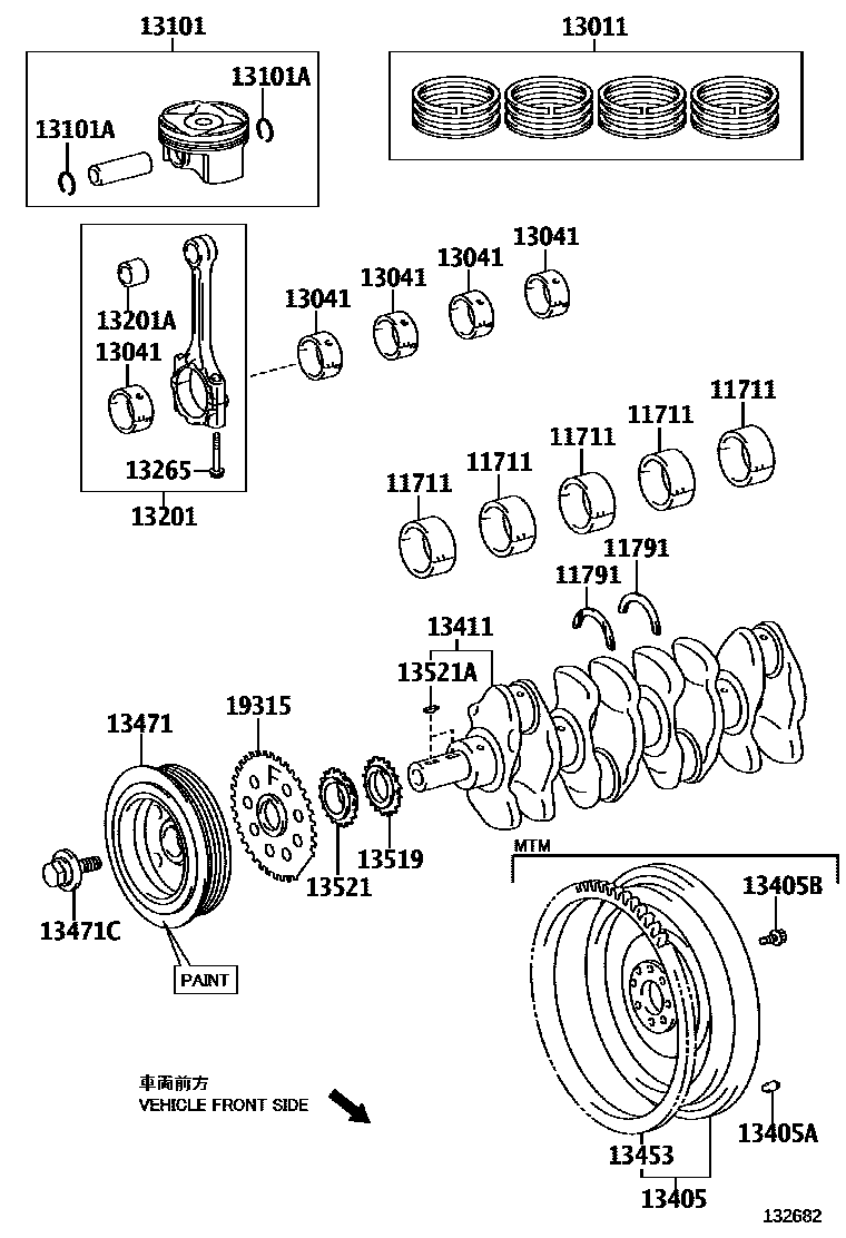 Parts diagram