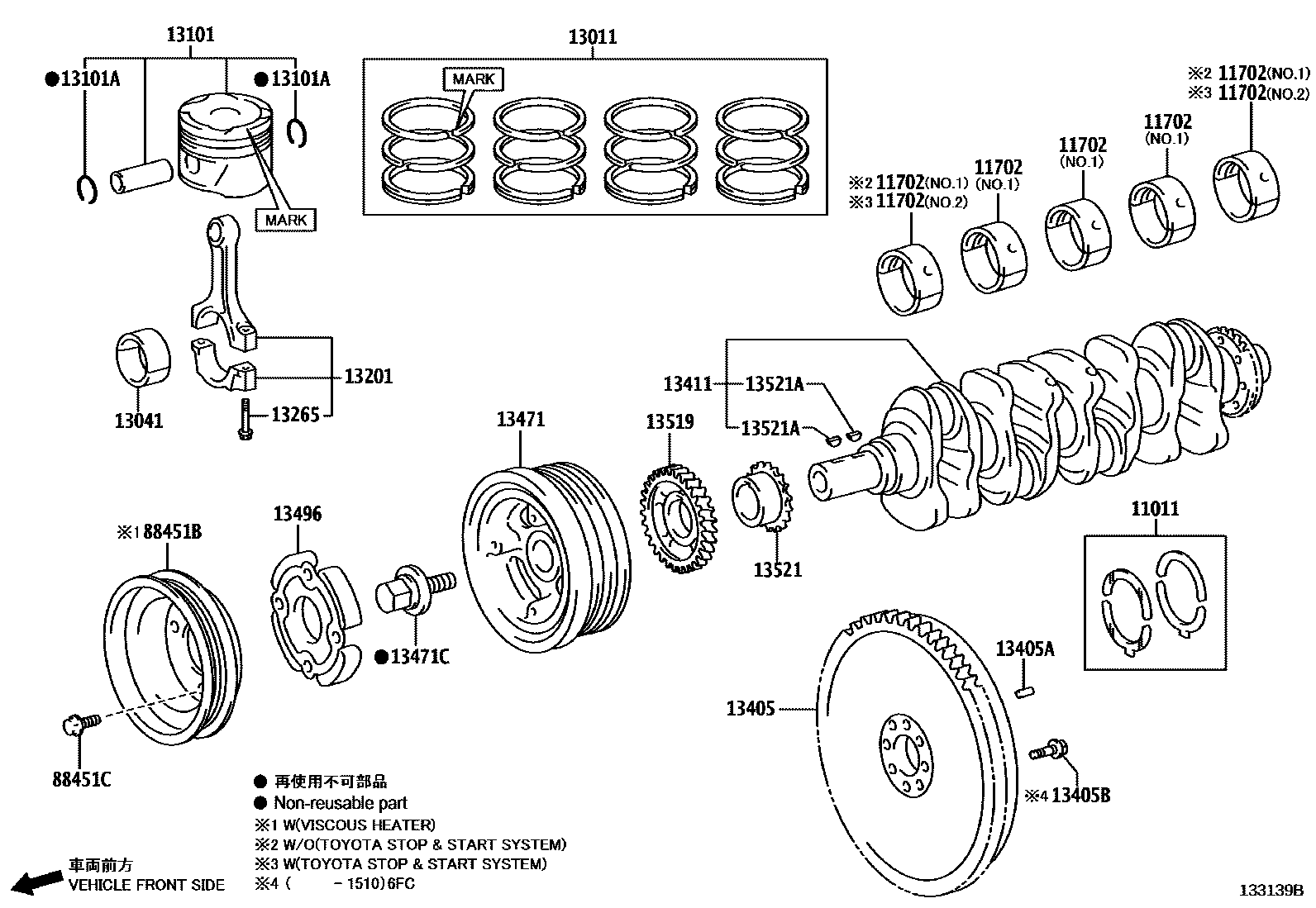 Parts diagram