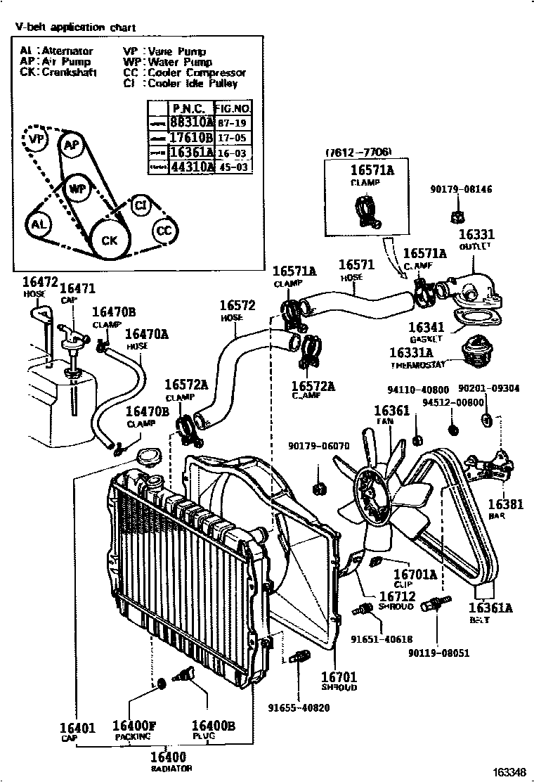 Parts diagram