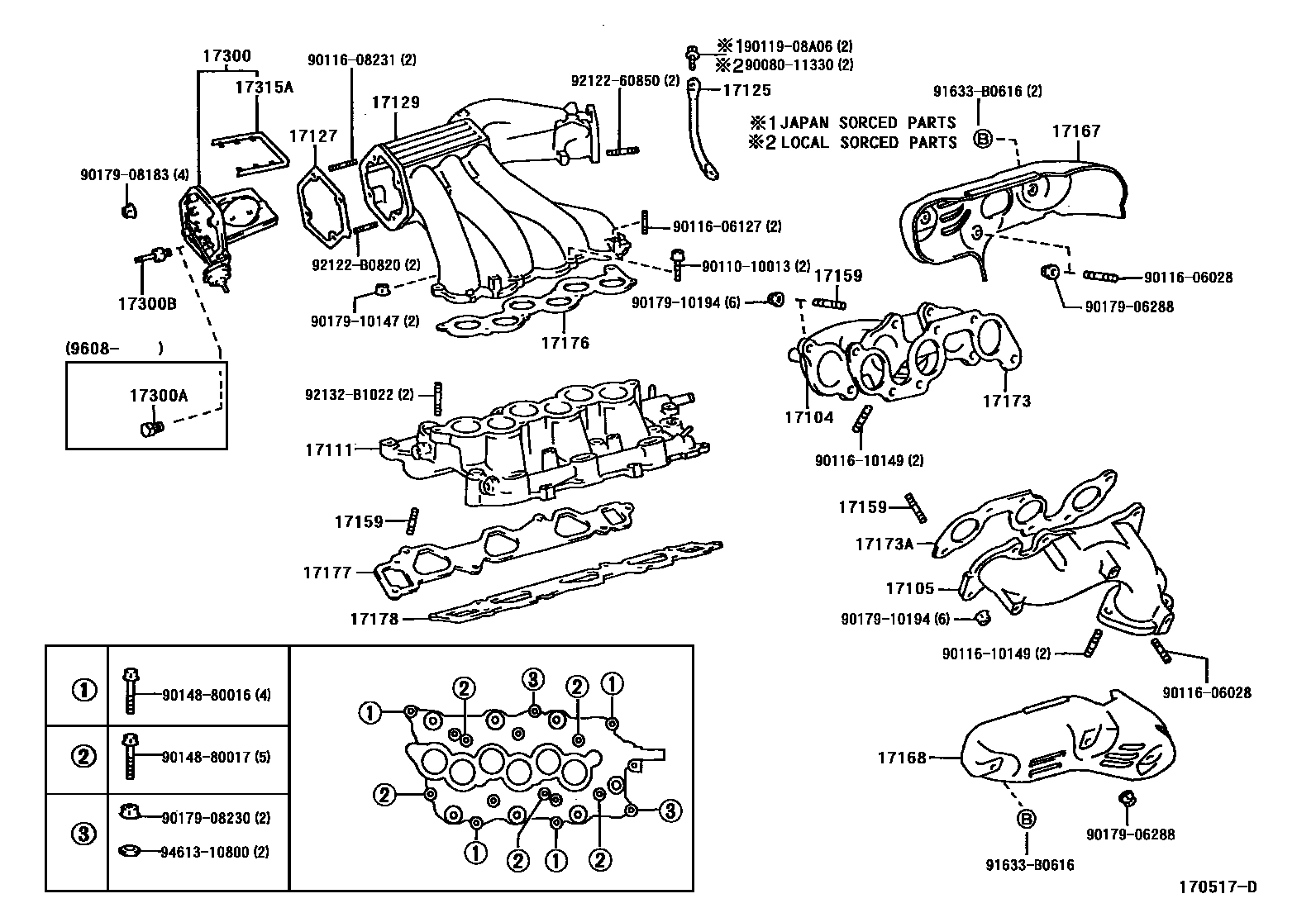 Parts diagram