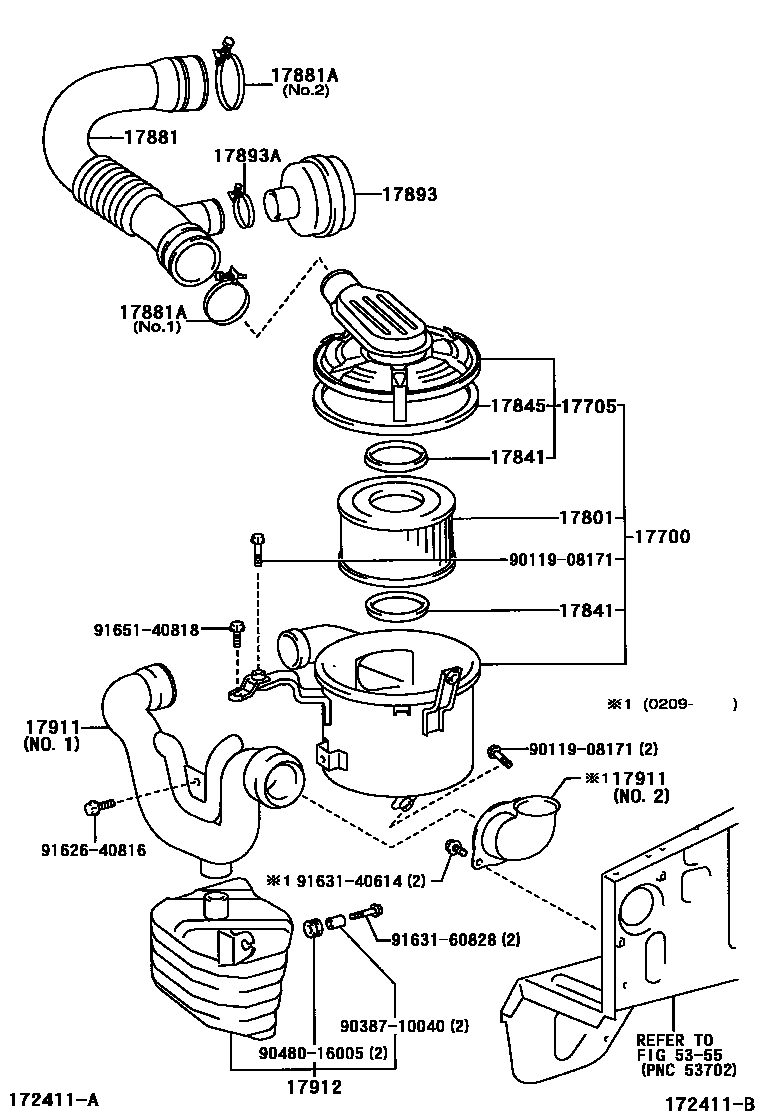 Parts diagram