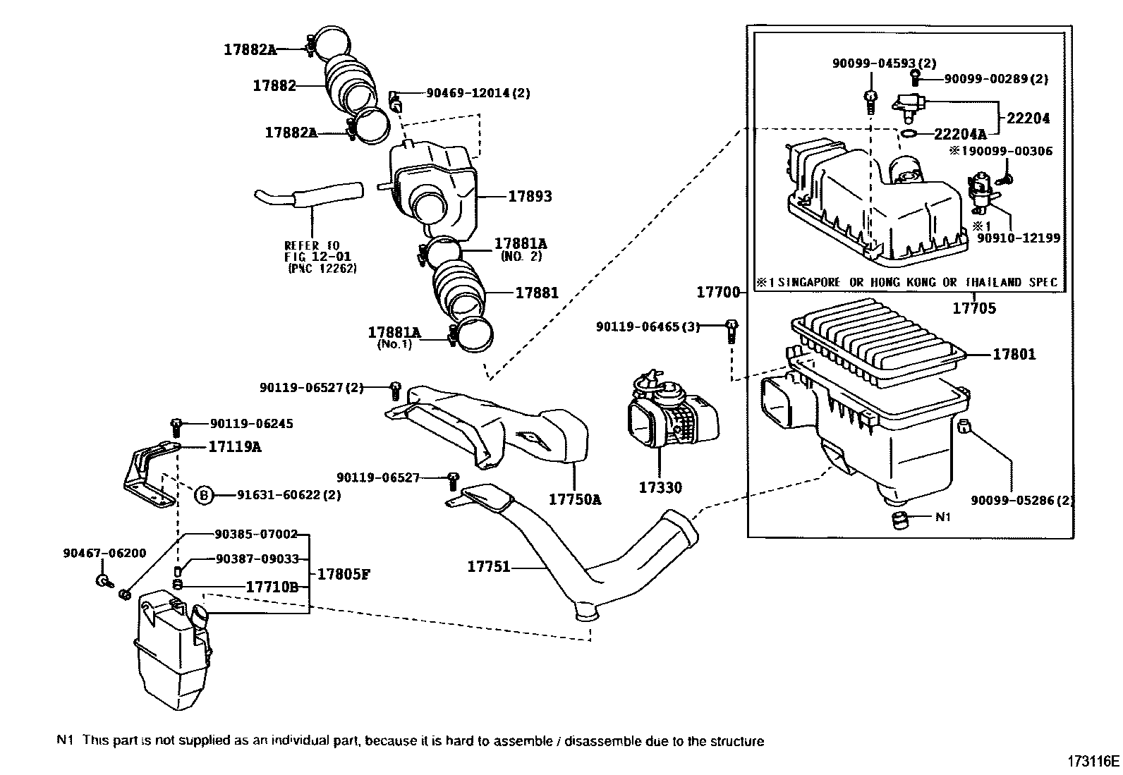 Parts diagram