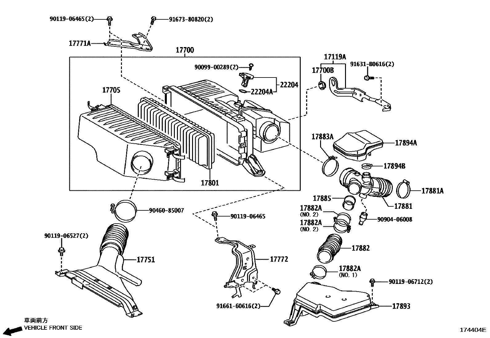 Parts diagram