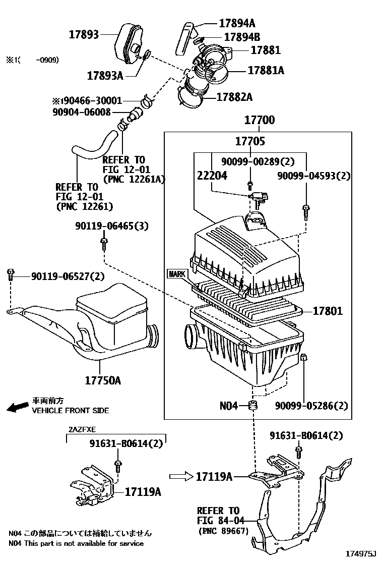 Parts diagram