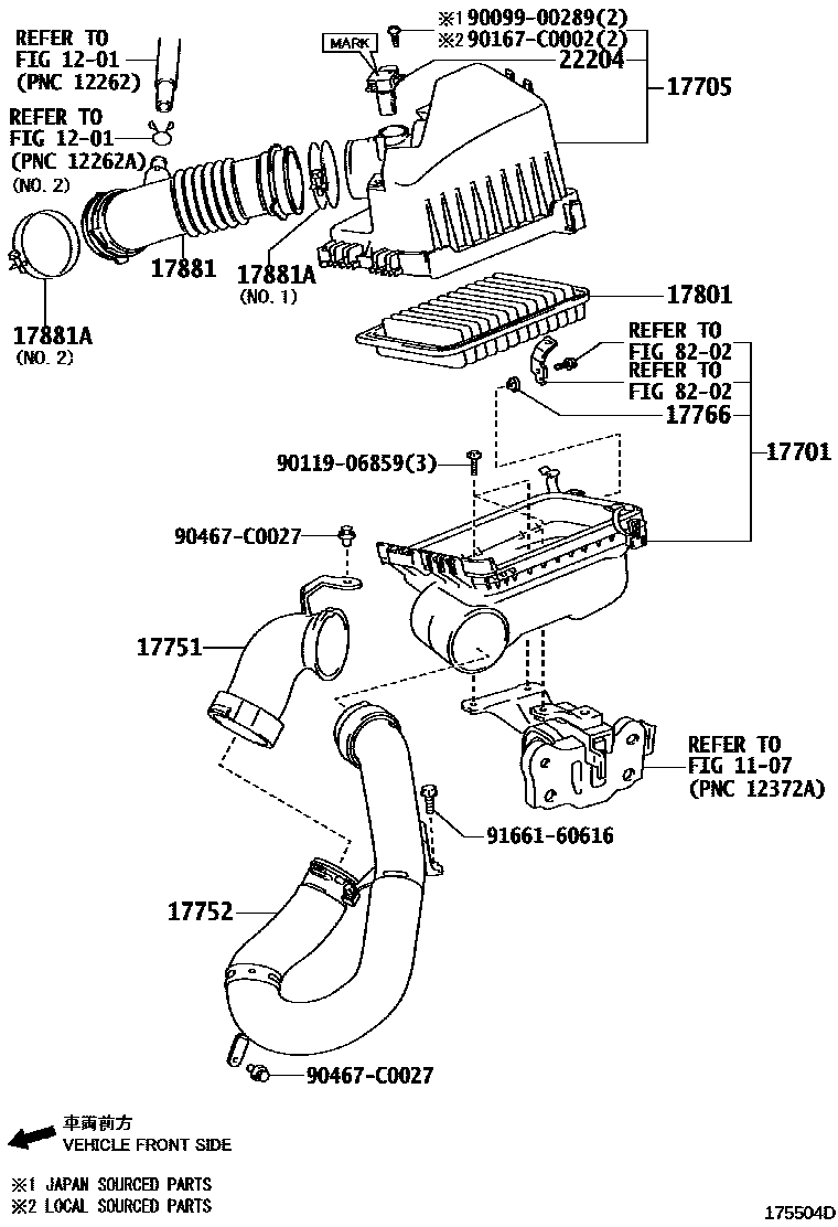 Parts diagram