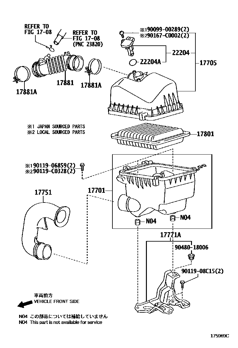 Parts diagram