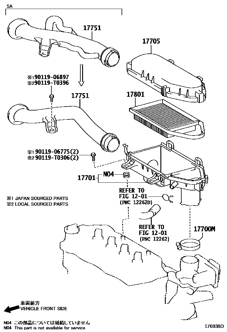 Parts diagram