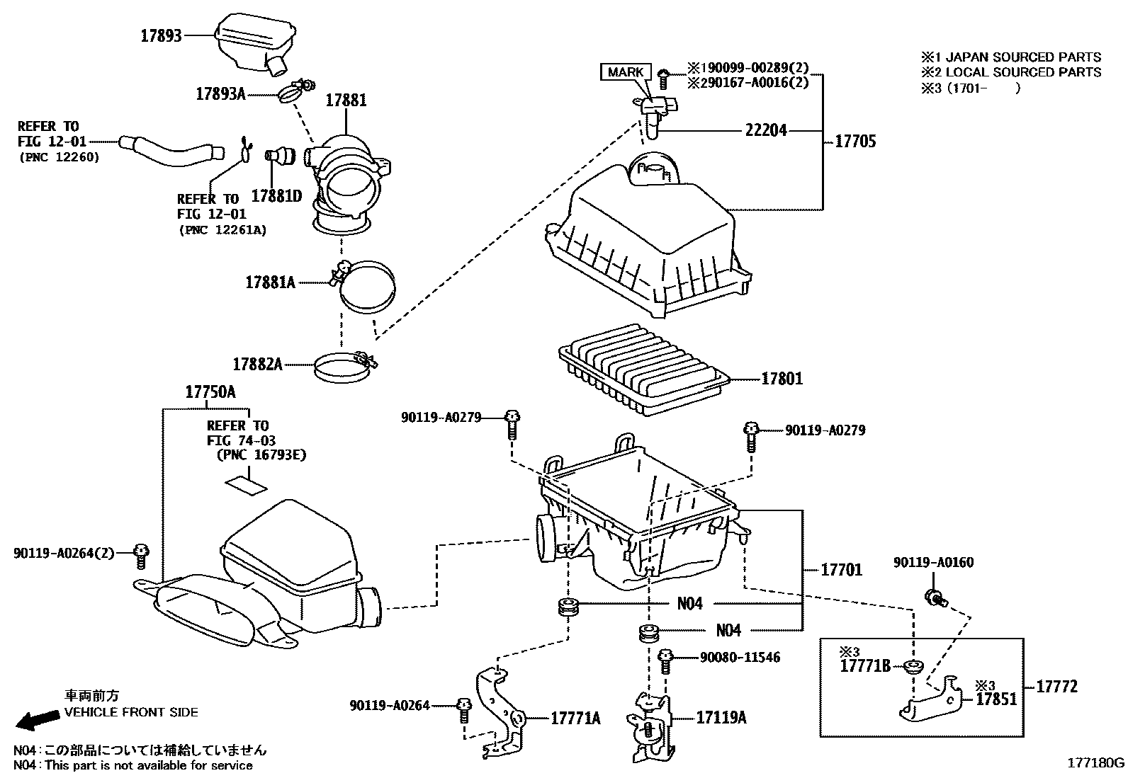Parts diagram
