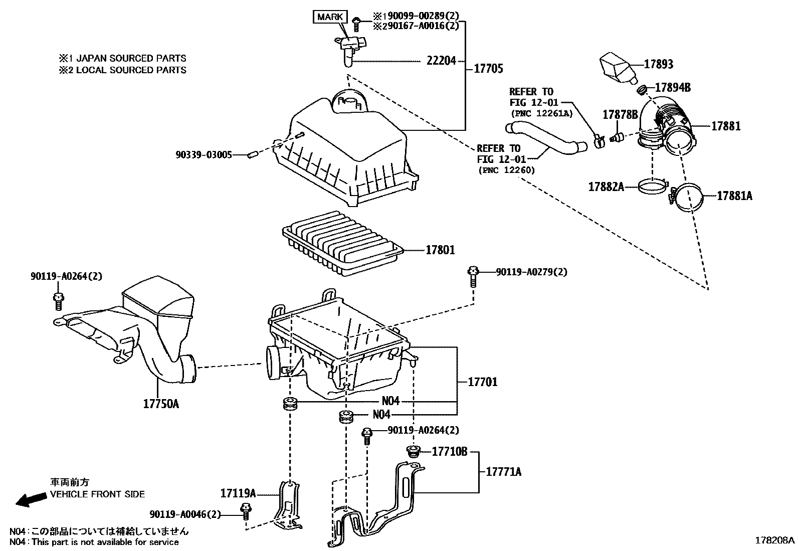 Parts diagram