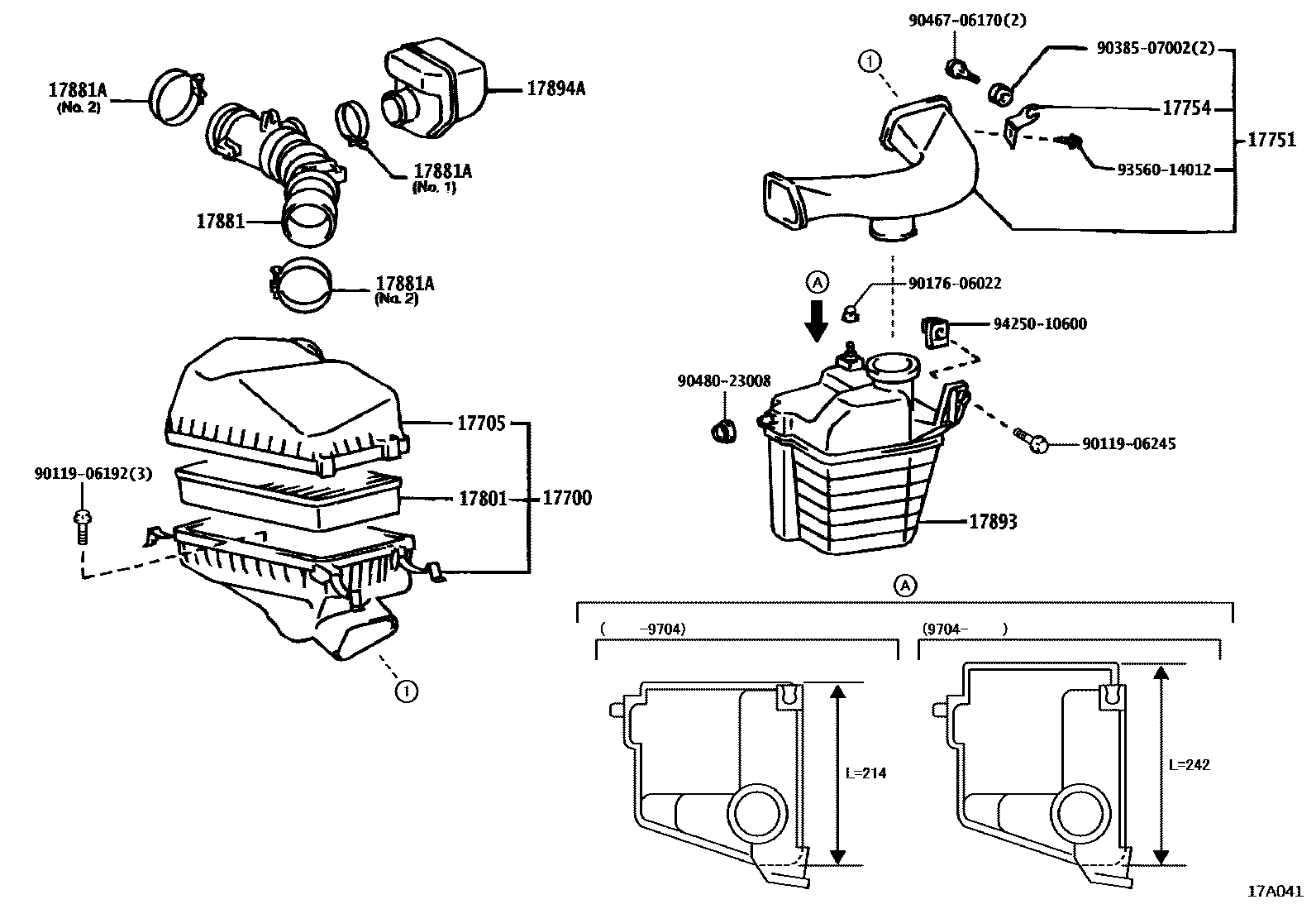 Parts diagram