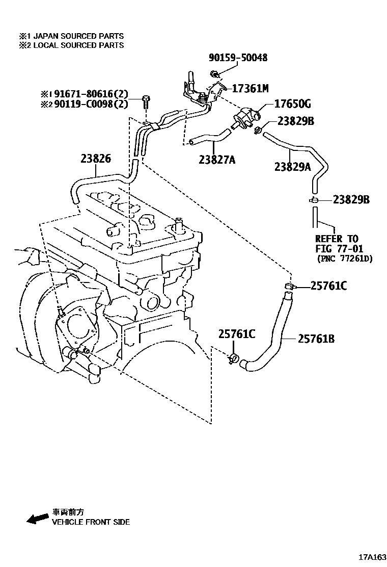 Parts diagram