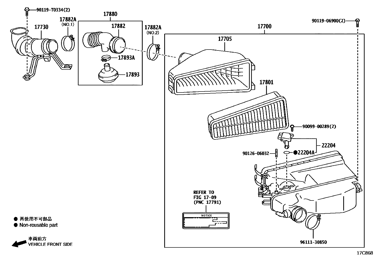 Parts diagram