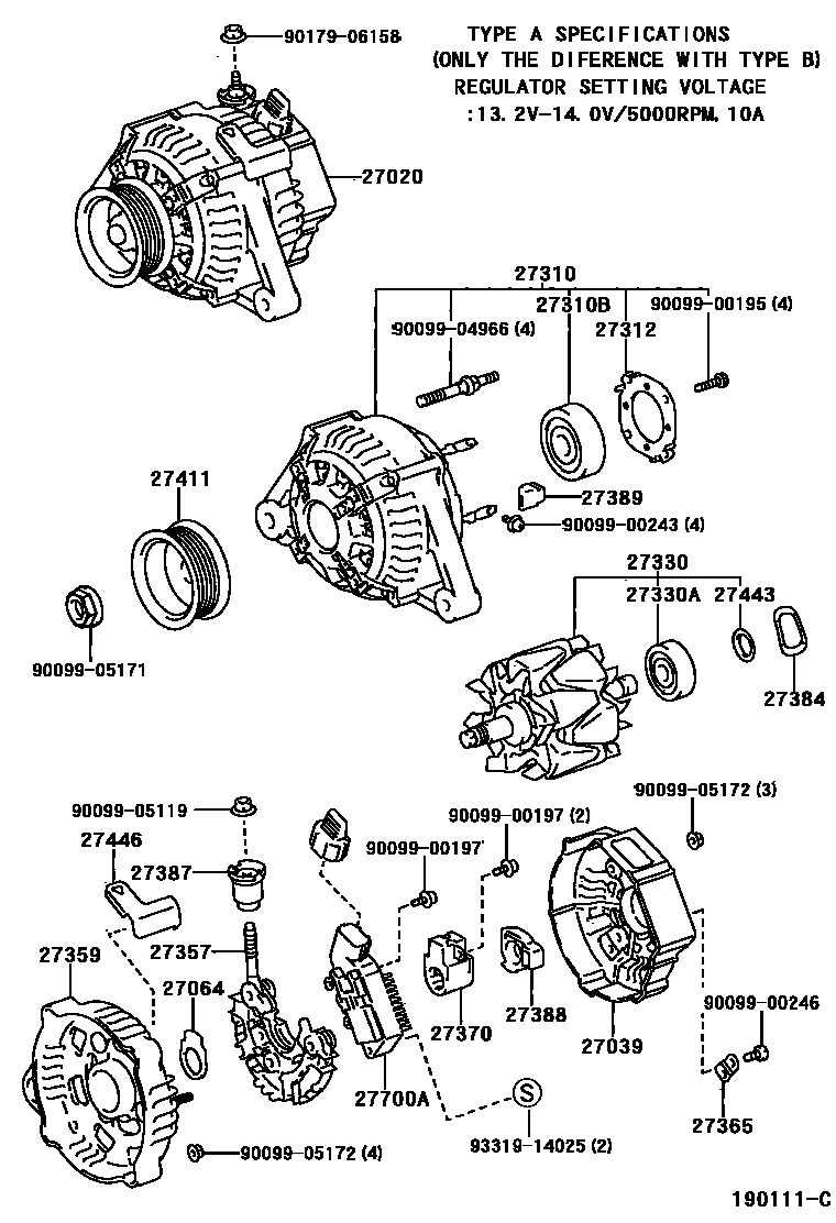 Parts diagram
