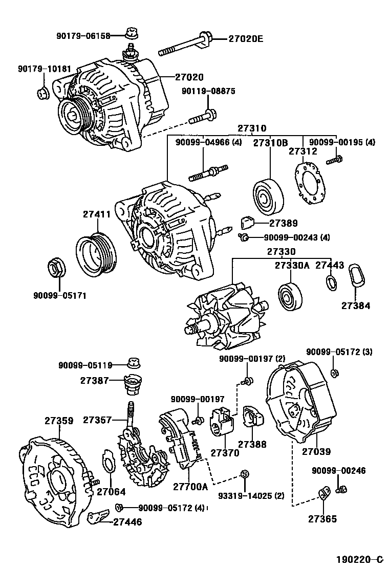 Parts diagram