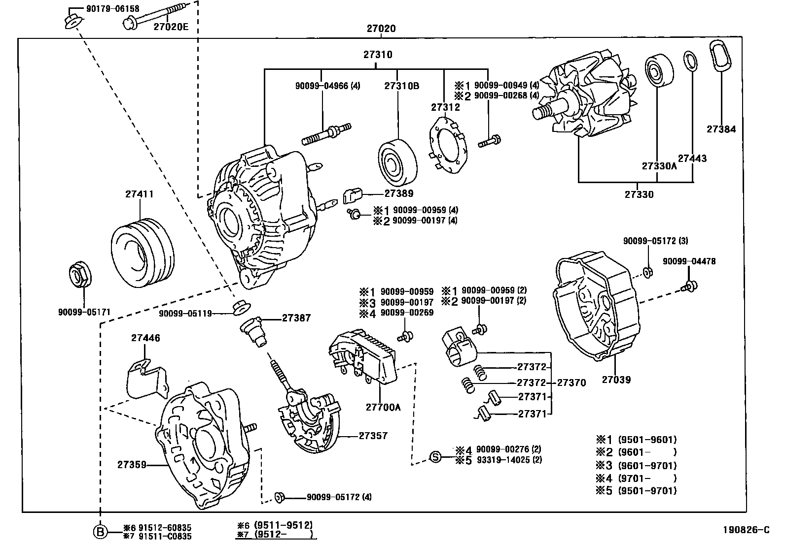 Parts diagram