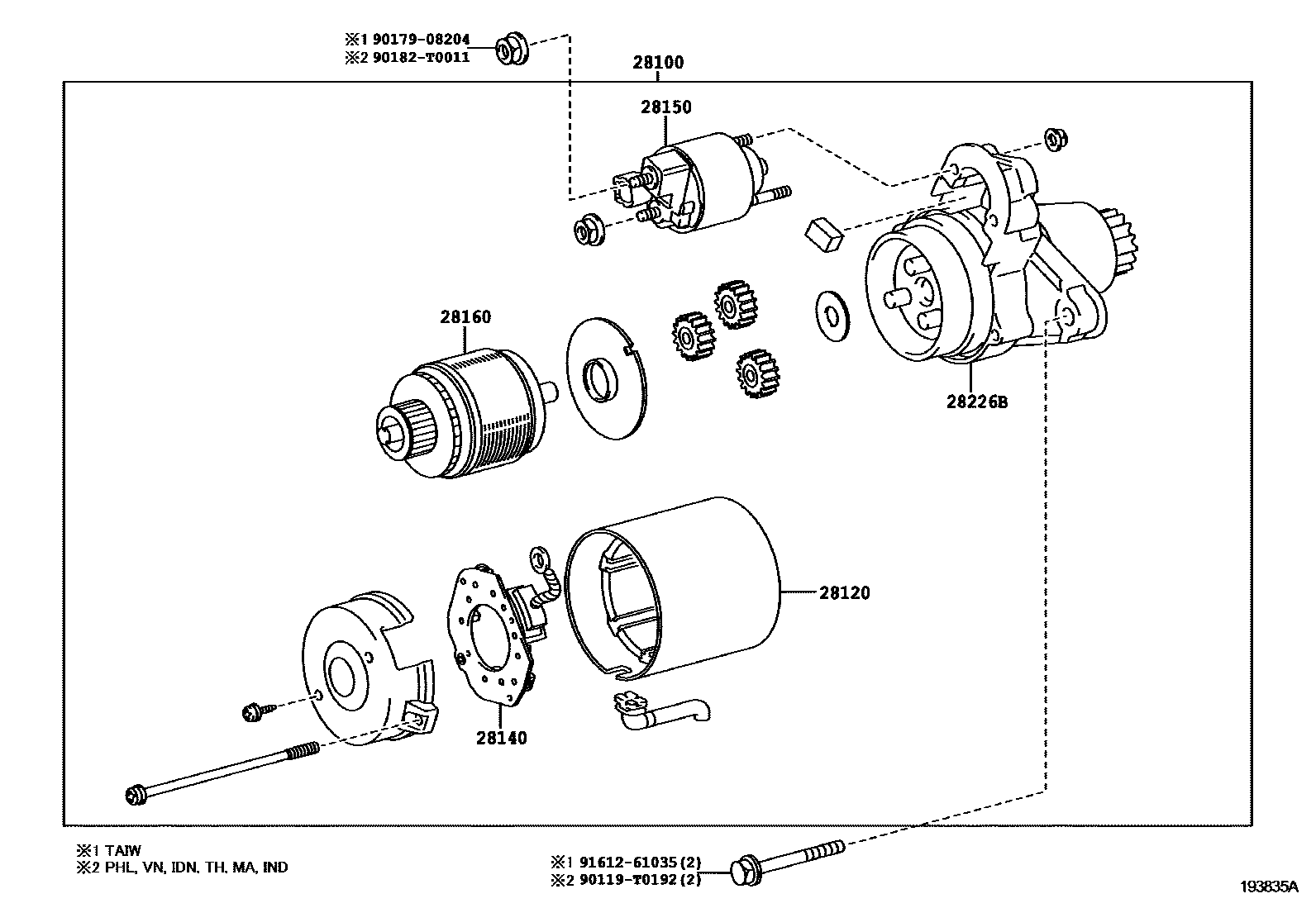 Parts diagram