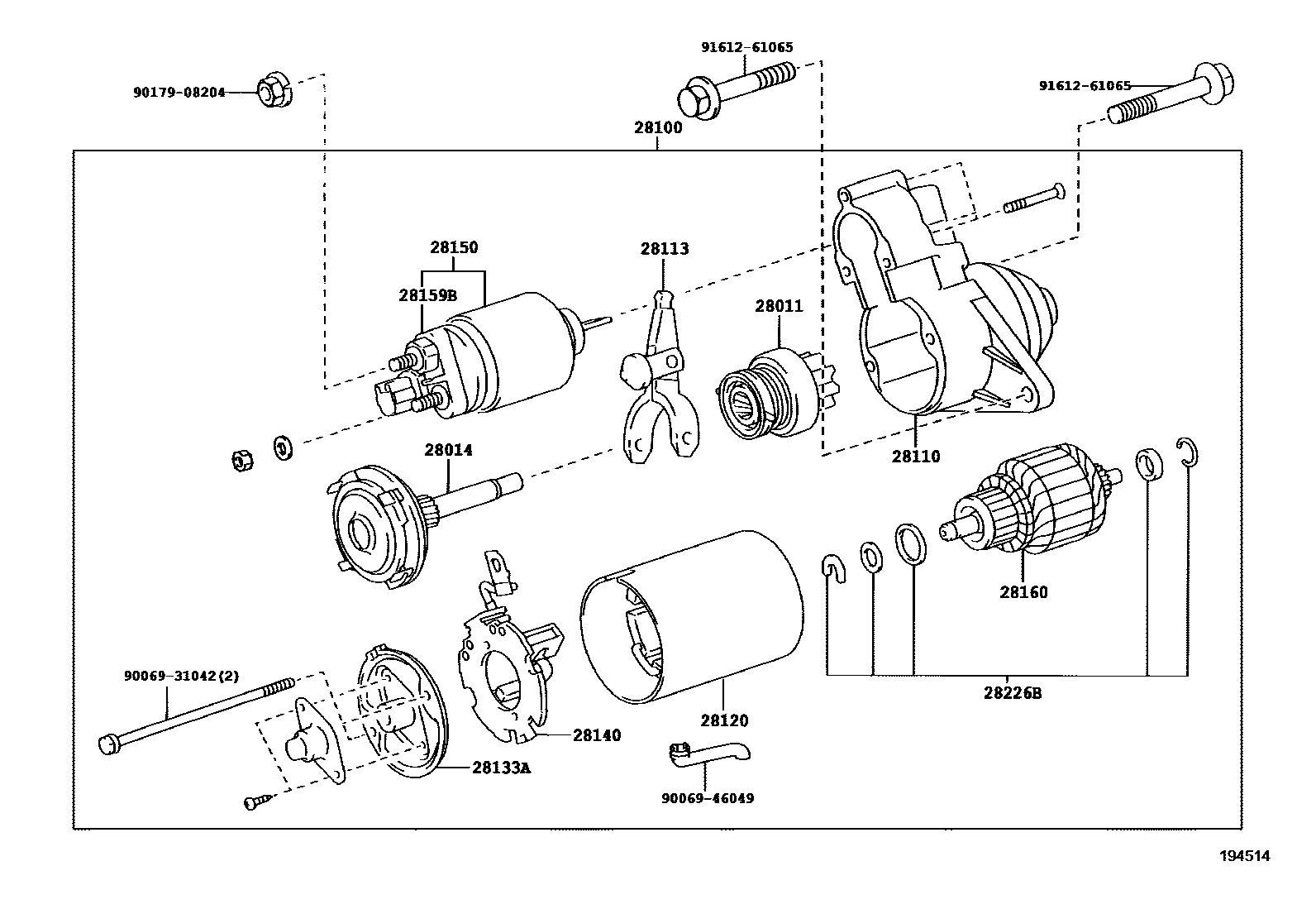Parts diagram