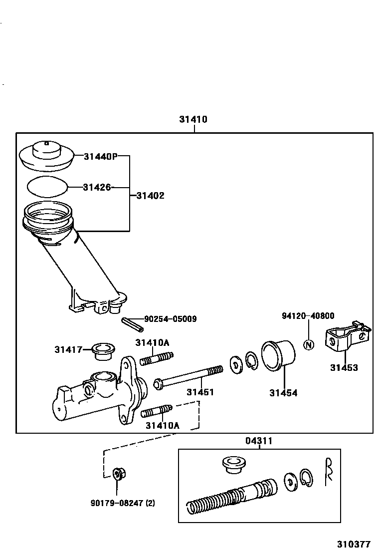 Parts diagram