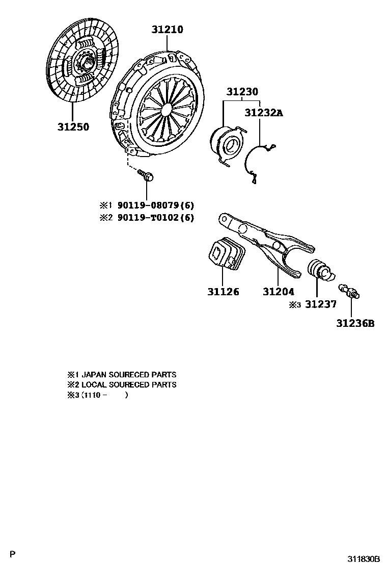 Parts diagram