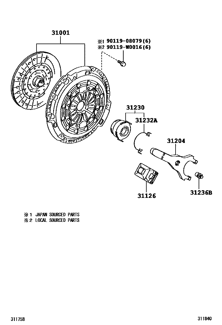 Parts diagram