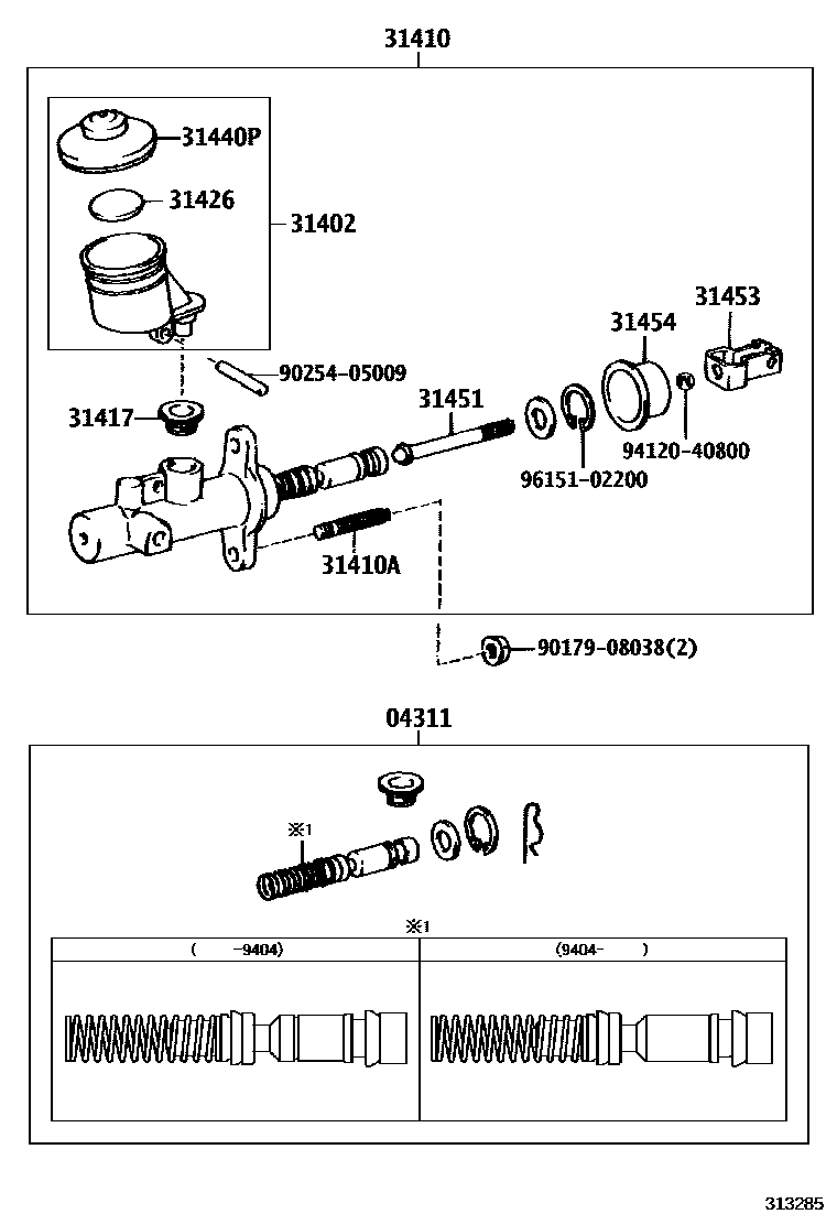 Parts diagram