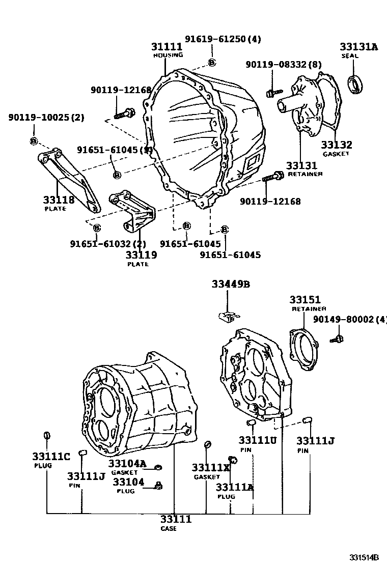 Parts diagram