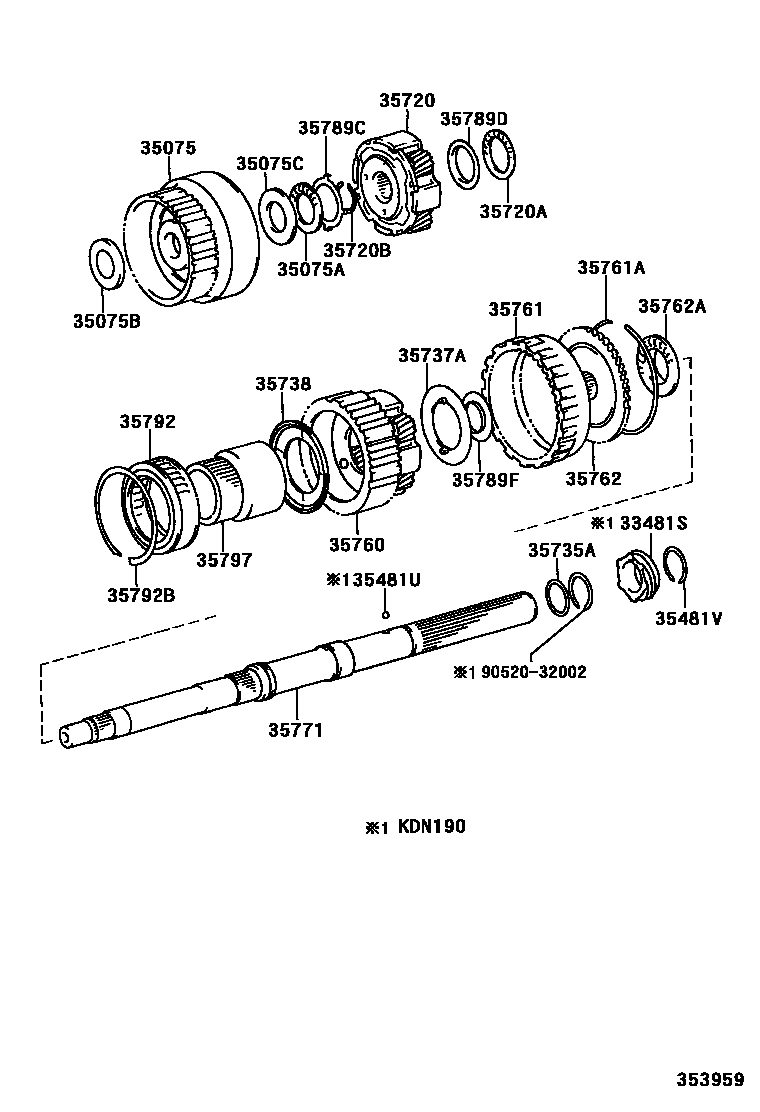 Parts diagram