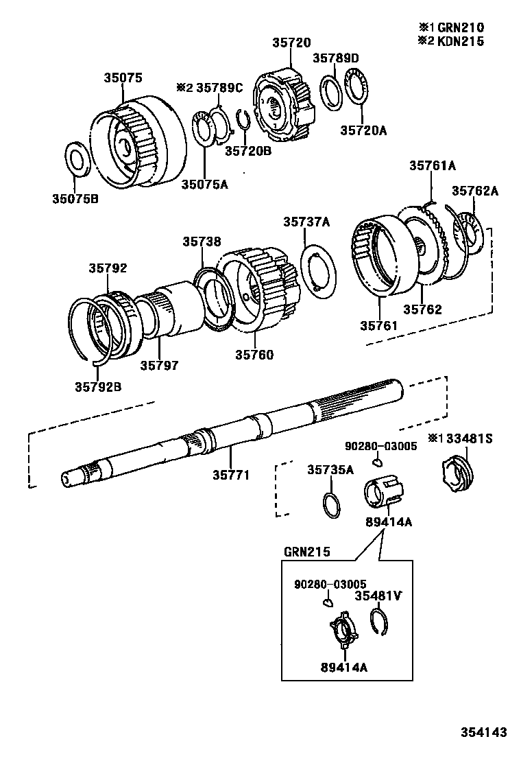 Parts diagram