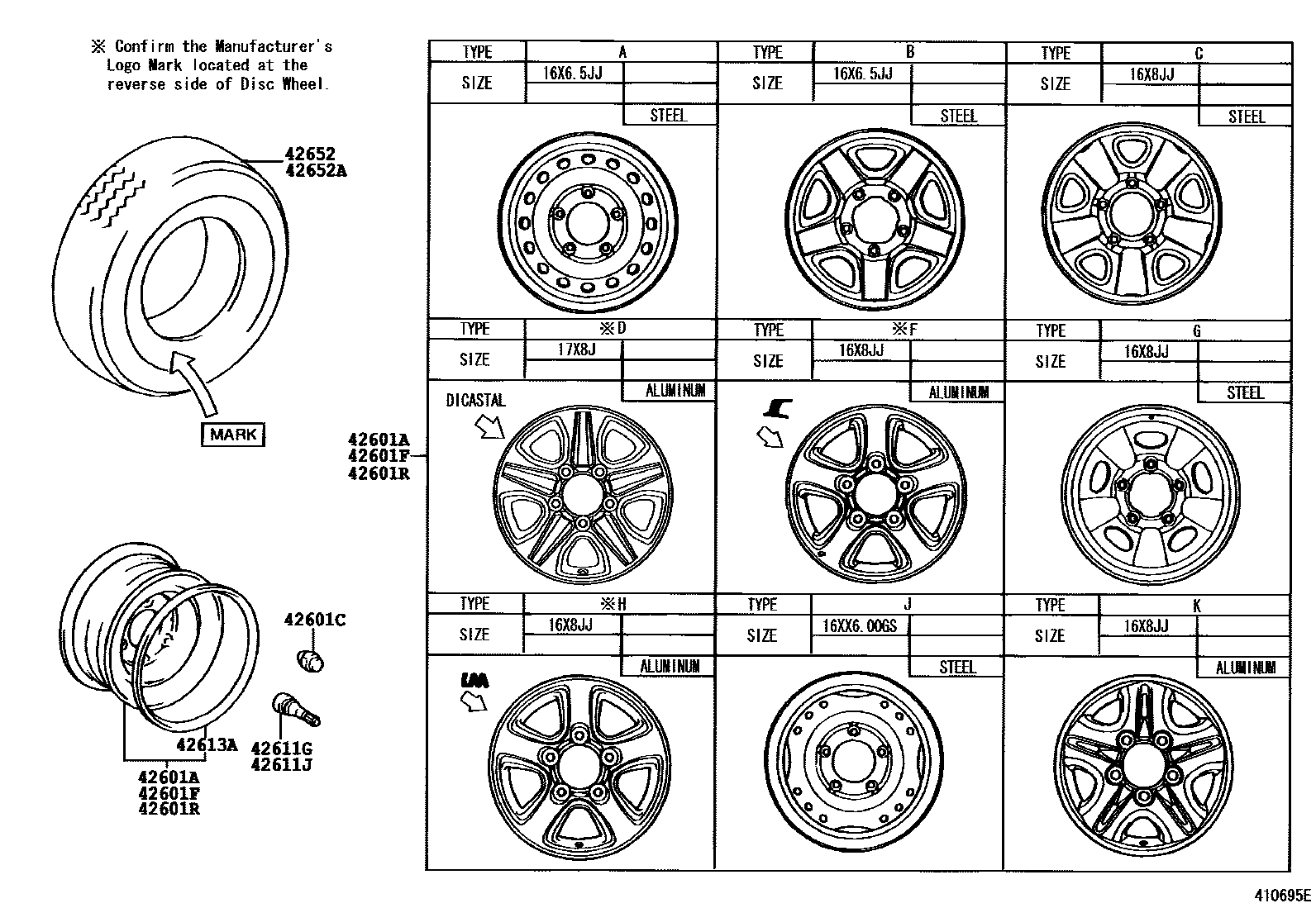 Parts diagram