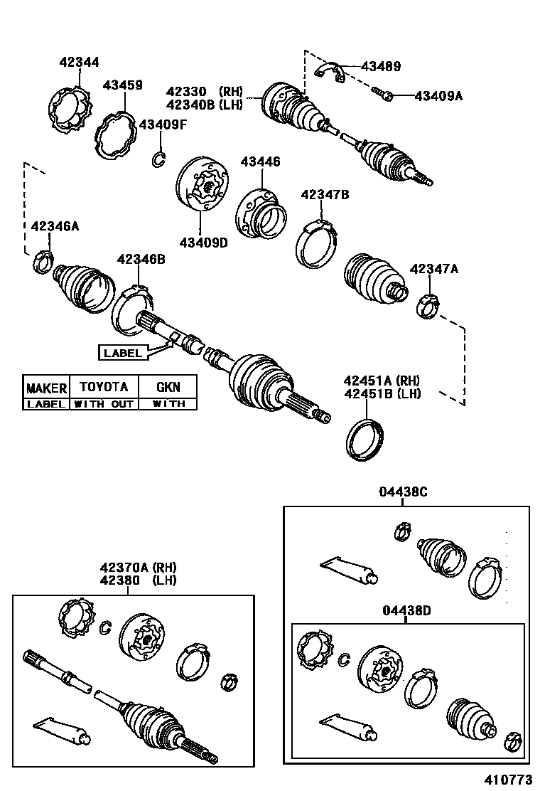 Parts diagram