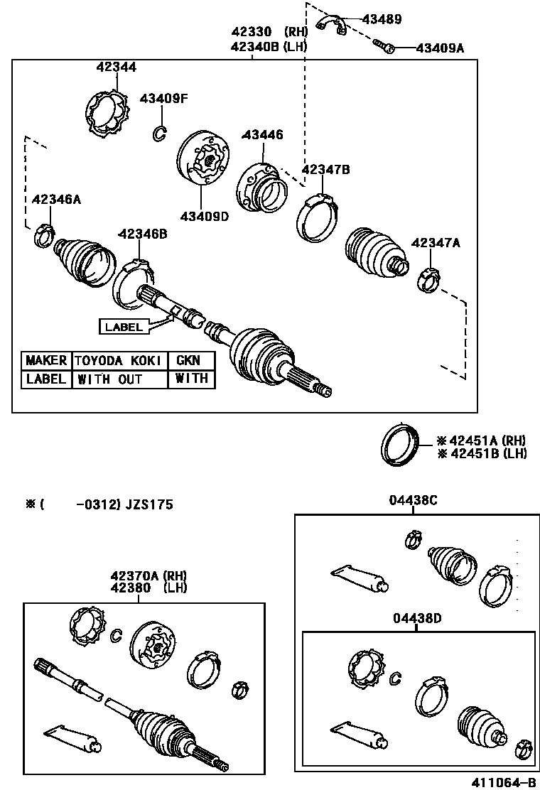 Parts diagram