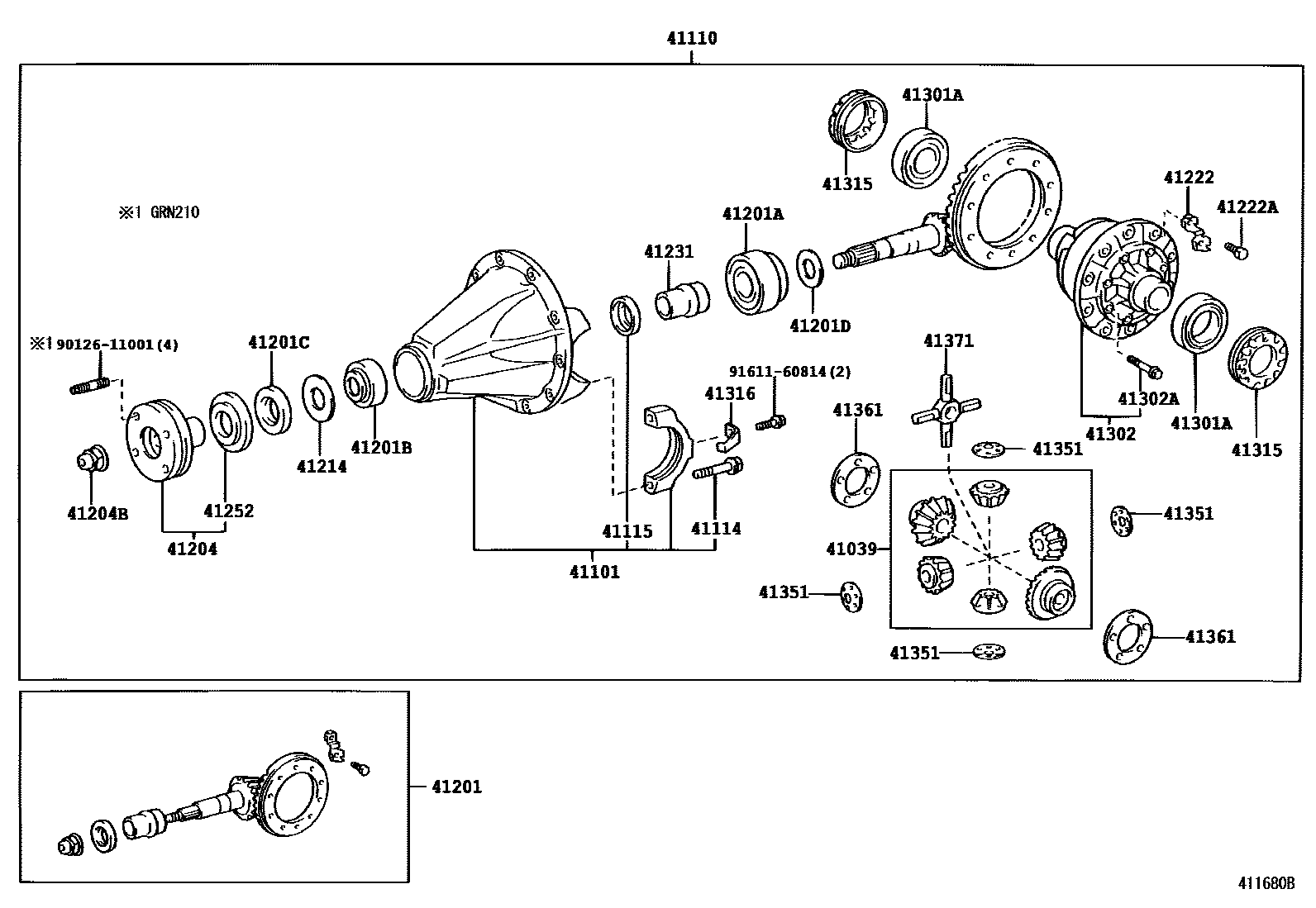 Parts diagram