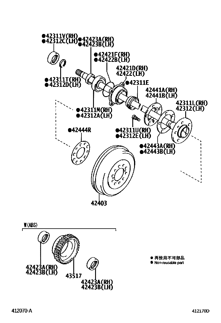 Parts diagram