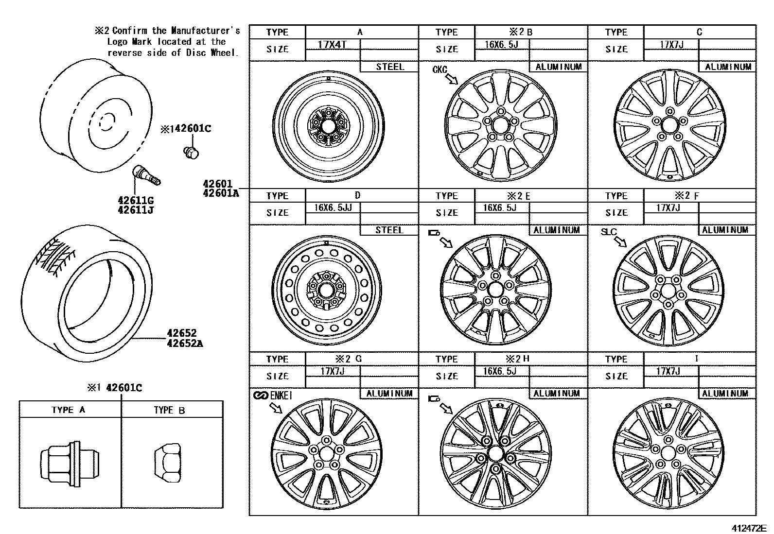 Parts diagram