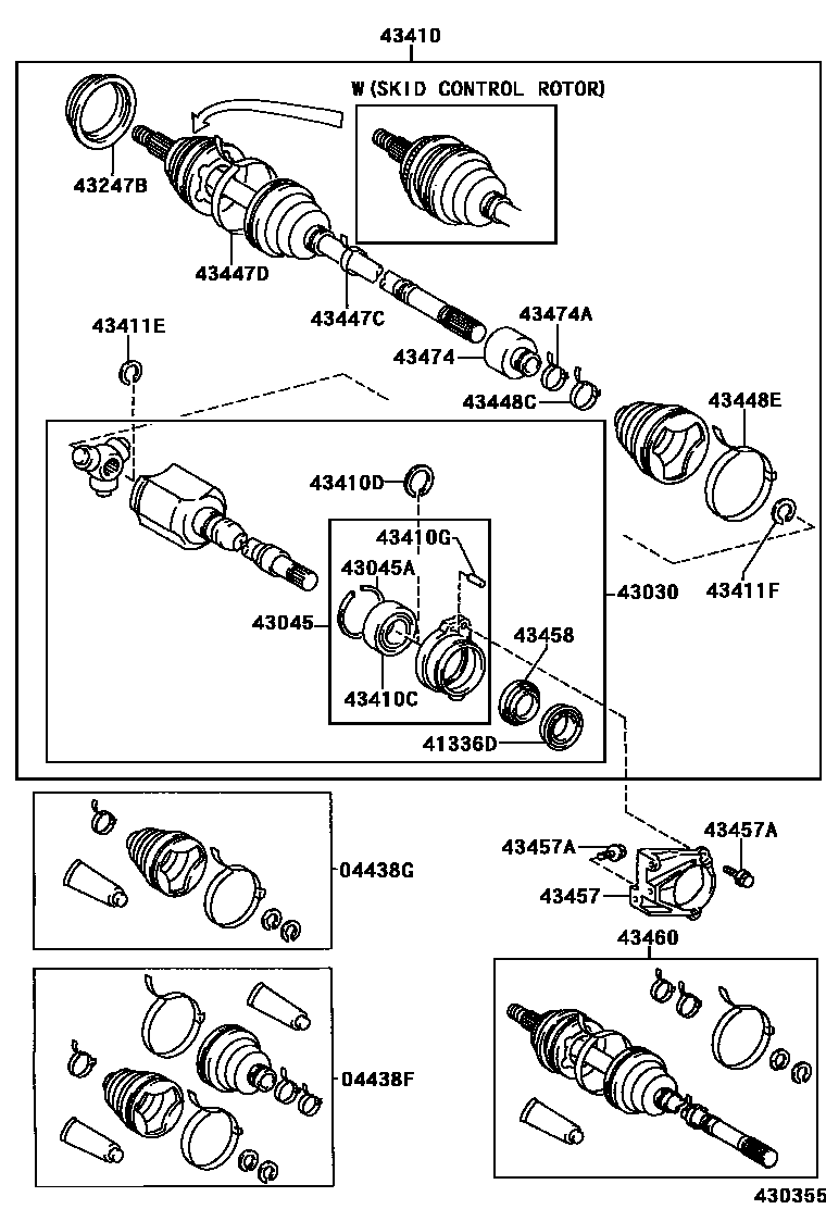 Parts diagram