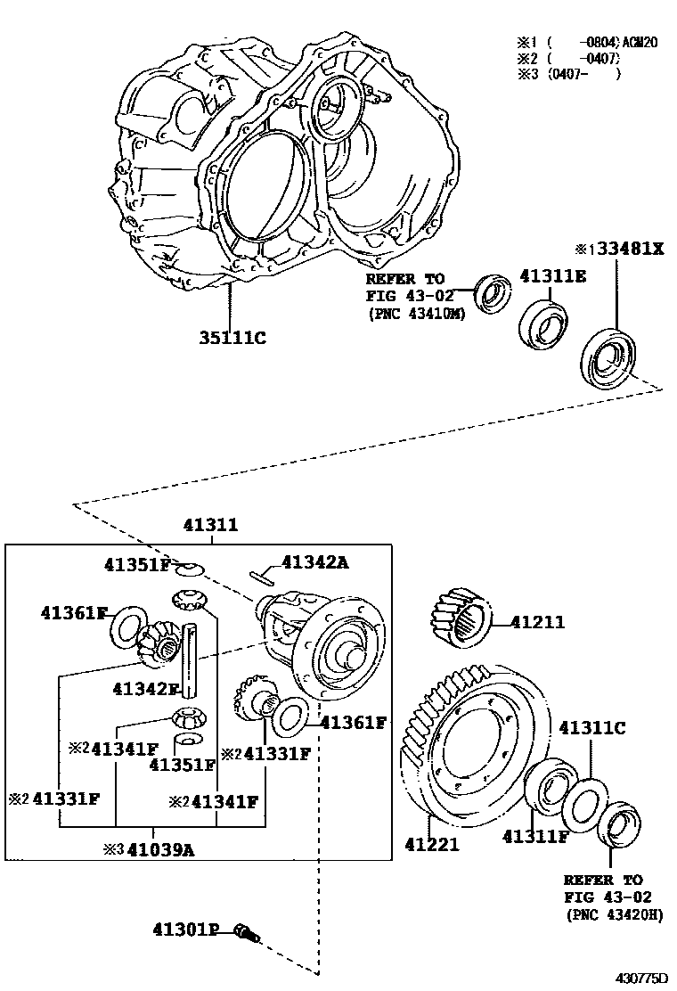 Parts diagram