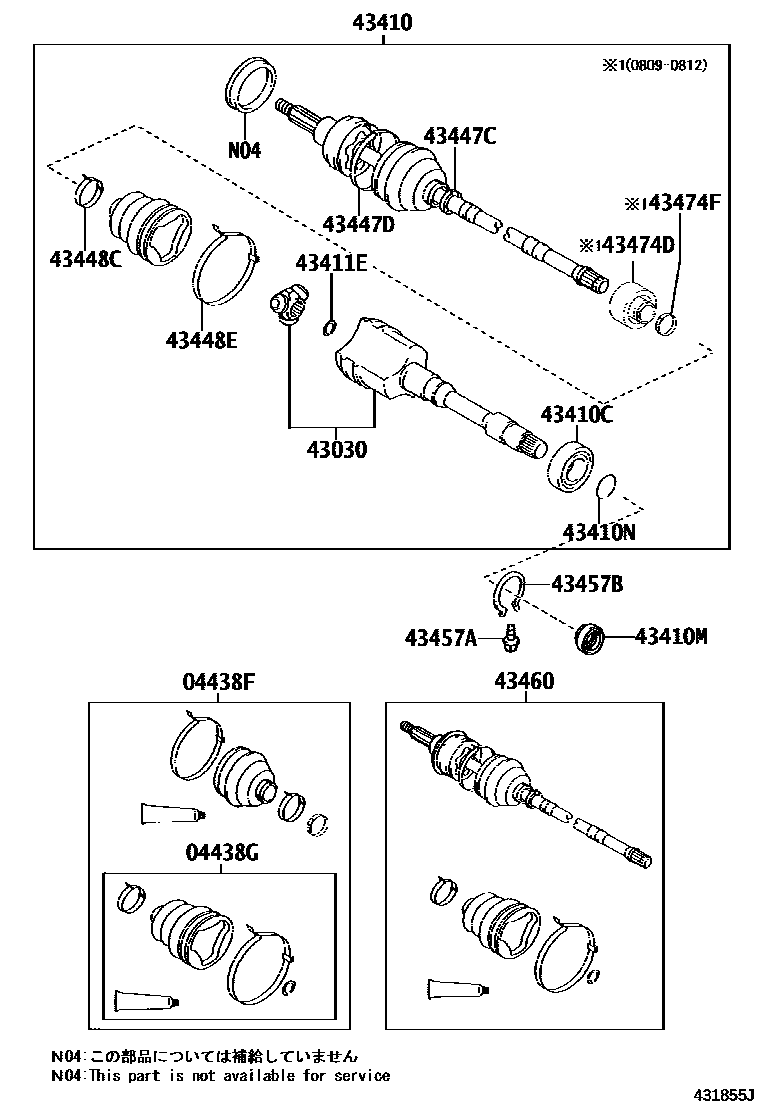 Parts diagram
